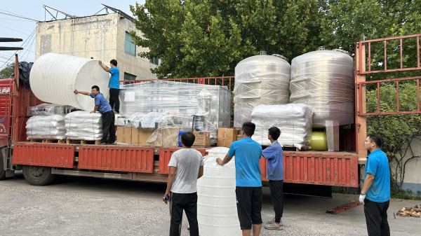 15噸反滲透凈水設備發(fā)往廣東客戶(hù)